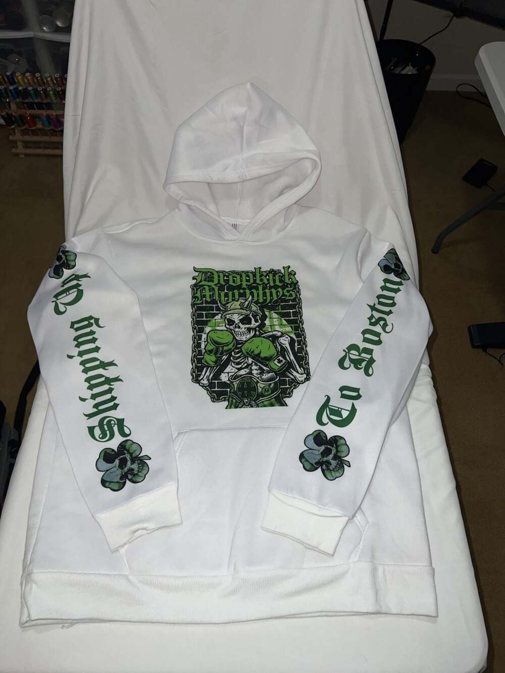 Dropkick Murphys Shipping Up To Boston Graphic Hoodie